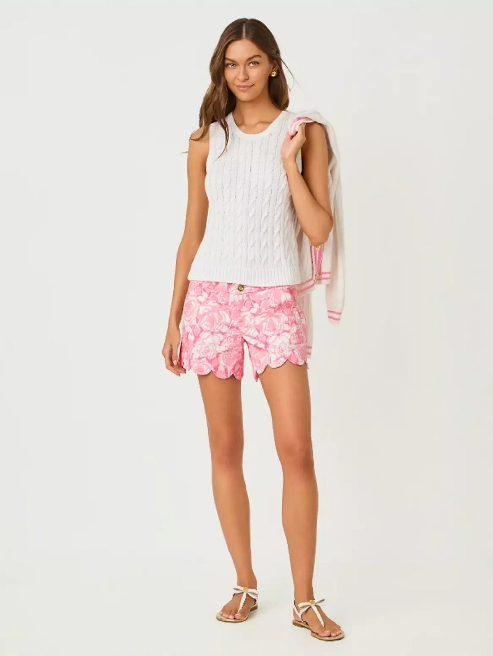 Lilly Pulitzer Buttercup Shorts Resortwear Coastal Grandma Coquette Girl Sz 10